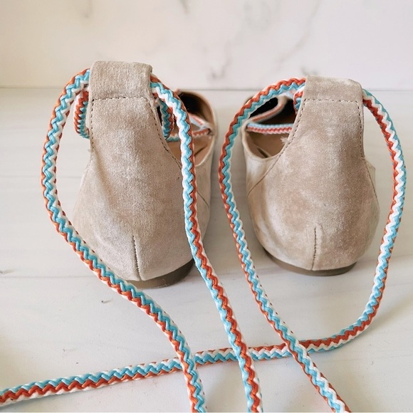 Steve Madden Emilie Lace-Up Shoes Gray with Multiple Colored Laces-Size 7.5 NWOT - Picture 4 of 7